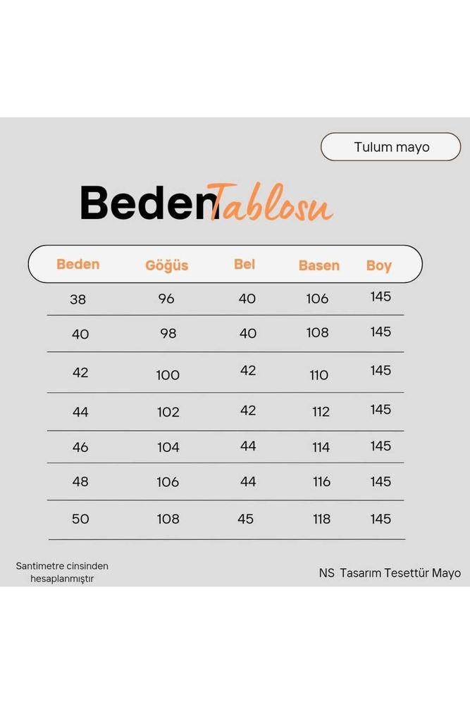 Kahverengi Çizgi Desen Tasarım Tesettür Paraşüt Kumaş Tulum Mayo