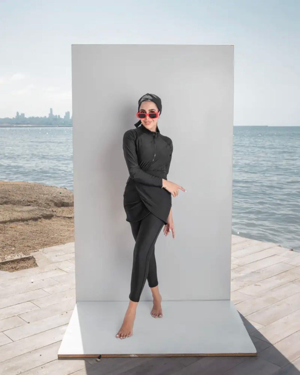 Lara Model Tasarım Tesettür Mayo Takım