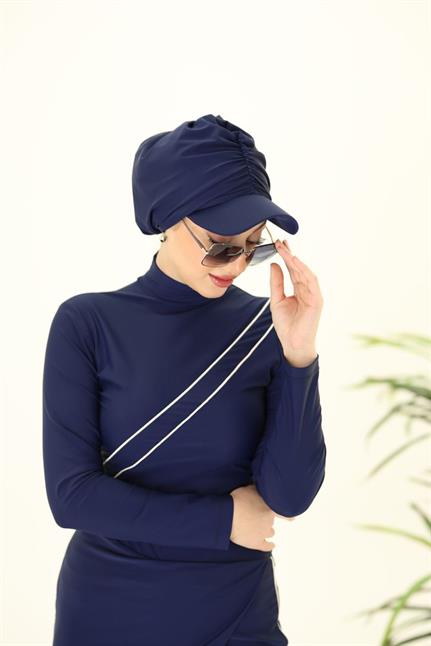 Mila Lacivert Siperlikli Bone