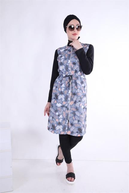 Dalmaçyalı Desenli Paraşüt Kumaştan 3 Lü Mayo Takım - Çok Renkli