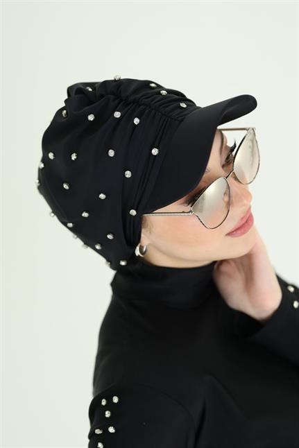 FİONA SİPERLİKLİ TAŞ DETAYLI BONE