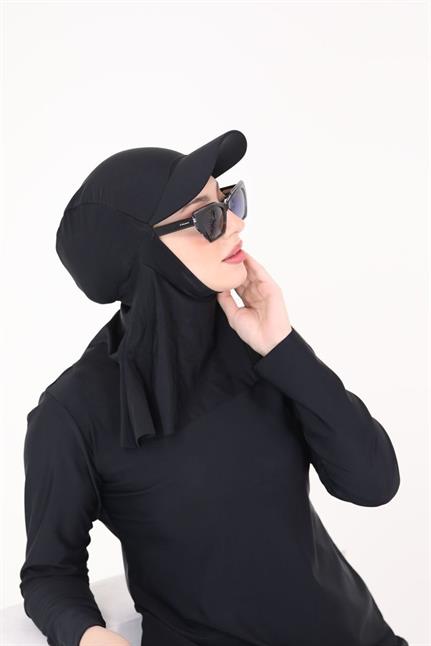 ROSA SİYAH TAM KAPALI BONE MAYO