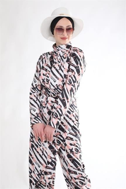 Flamingo Desen Allerli Tulum Mayo