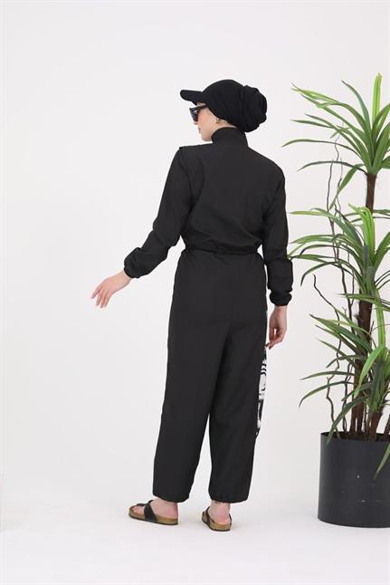 OCEAN BLACK ANGEL DESEN TASARIM TESETTÜR TULUM MAYO