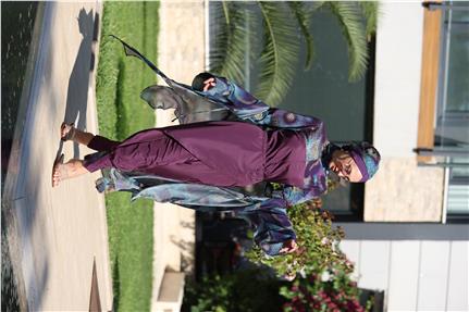 Boncuk Model Beli Bağcıklı Tasarım Tesettür Pareo