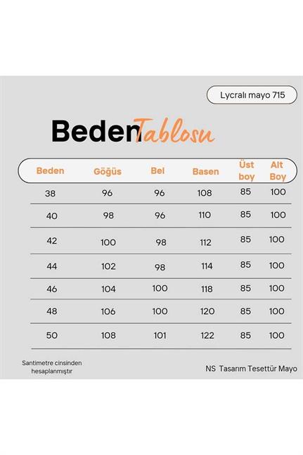 Diana Büzgü Detaylı Tasarım Tesettür Likralı Kahverengi Ikili Takım Mayo