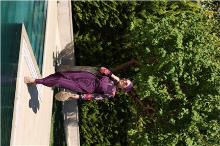 Etnik Model Allerli Tasarım Tesettür Tulum Mayo | NS Tasarim