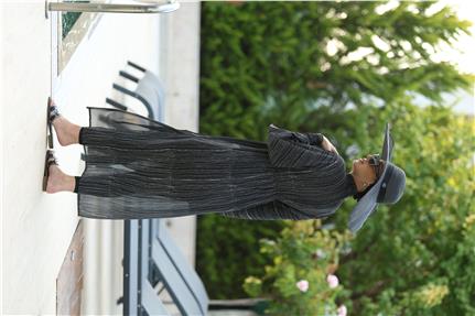 Felina Model Beli Bağcıklı Tasarım Tesettür Pareo