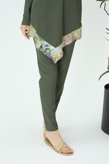 Garden Desen Tasarım Tesettür Mayo Takım