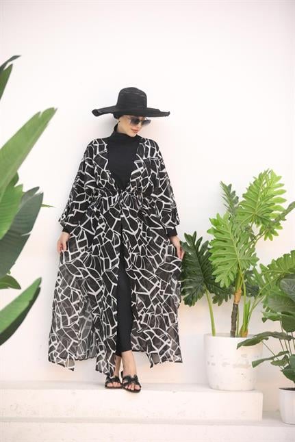 Geometrik Desen Tasarım Tesettür Pareo