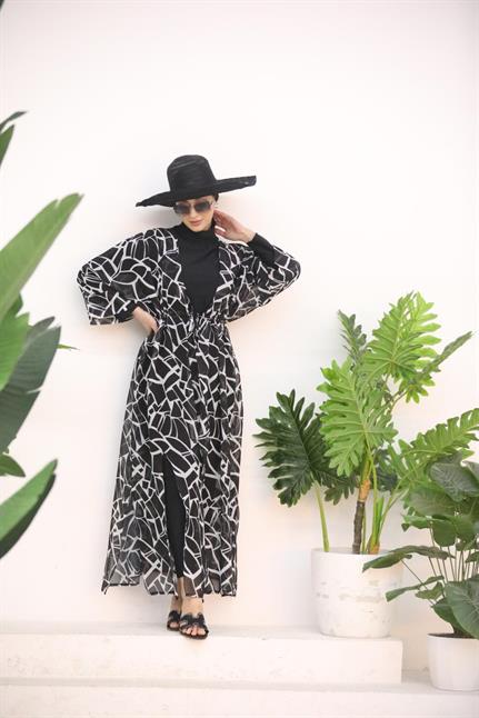 Geometrik Desen Tasarım Tesettür Pareo