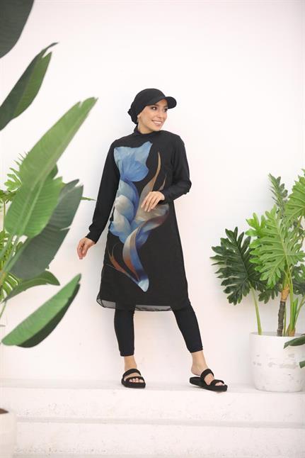 LALE DESEN TASARIM TESETTÜR İKİLİ MAYO TAKIM