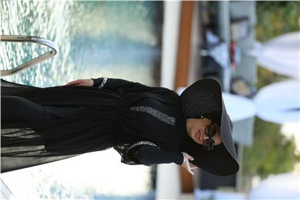 Mira Model Beli Bağcıklı Tasarım Tesettür Pareo