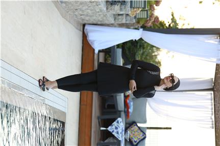 Mira Model Omzu Taşlı Lycralı Tasarım Tesettür İkili Mayo Takım