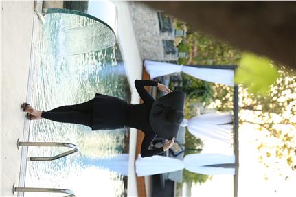 Mira Model Taş Şeritli Lyrcalı Tasarım Tesettür İkili Mayo Takım