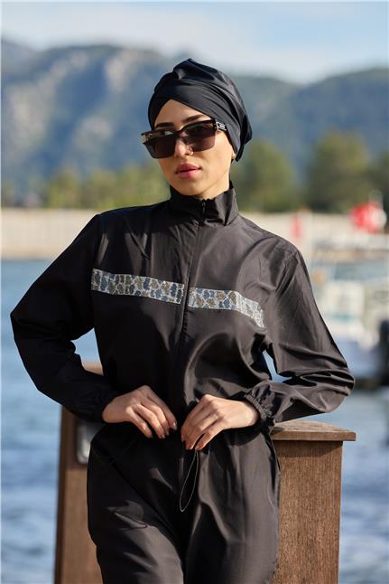 Mira Model Tasarım Tesettür Tulum Mayo