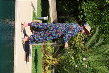 Morena Model Beli Bağcıklı Tasarım Tesettür Pareo