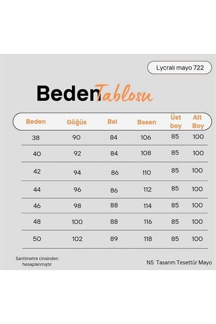 Nilüfer Turkuaz Ikili Tasarım Tesettür Takım Mayo