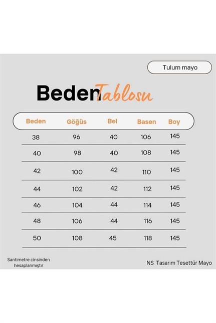 Ocean Beyaz Şeritli Tasarım Tesettür Tulum Mayo