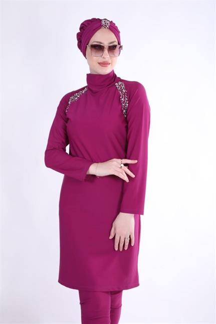 Omzu Taşlı Mayo - Vişne