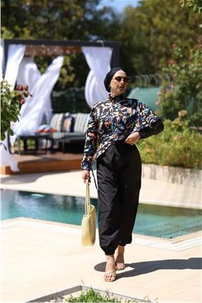 Pelerin Model Senfoni Desen Tasarım Tesettür Tulum Mayo