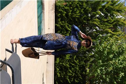 Safira Desen Spor Lycralı Tasarım Tesettür İkili Mayo Takım