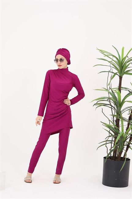 SCARLETT İKİLİ FUŞYA MAYO TAKIM