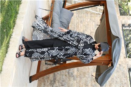 Vela Model Beli Bağcıklı Tasarım Tesettür Pareo