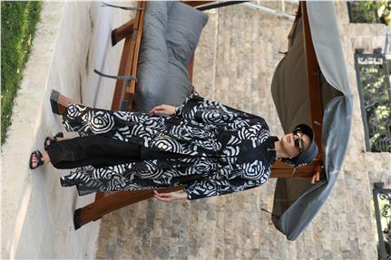 Vela Model Beli Bağcıklı Tasarım Tesettür Pareo