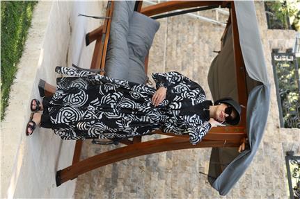 Vela Model Beli Bağcıklı Tasarım Tesettür Pareo