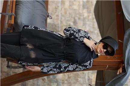 Vela Model Spor Lycralı Tasarım Tesettür İkili Mayo Takım