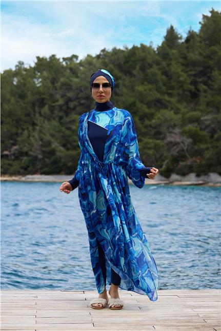 Yakamoz Model Tasarım Tesettür Pareo