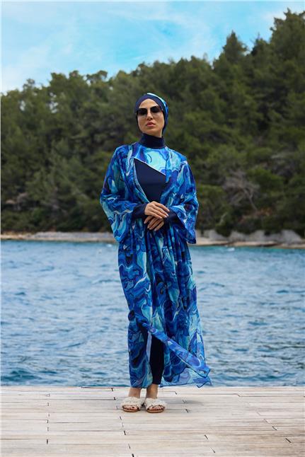 Yakamoz Model Tasarım Tesettür Pareo