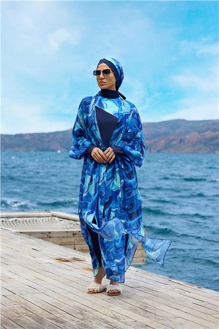 Yakamoz Model Tasarım Tesettür Pareo