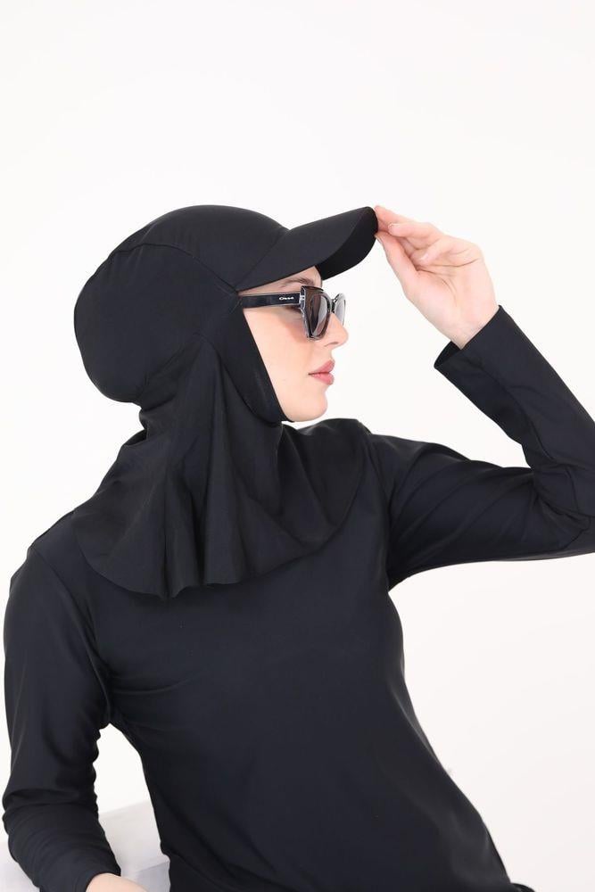 ROSA SİYAH TAM KAPALI BONE MAYO