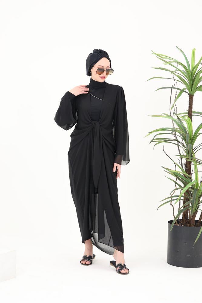 LAURA SİYAH PAREO