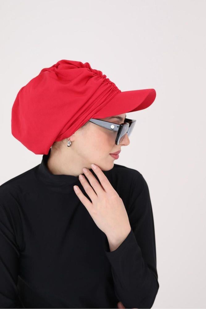 Mila Kırmızı Siperlikli Bone