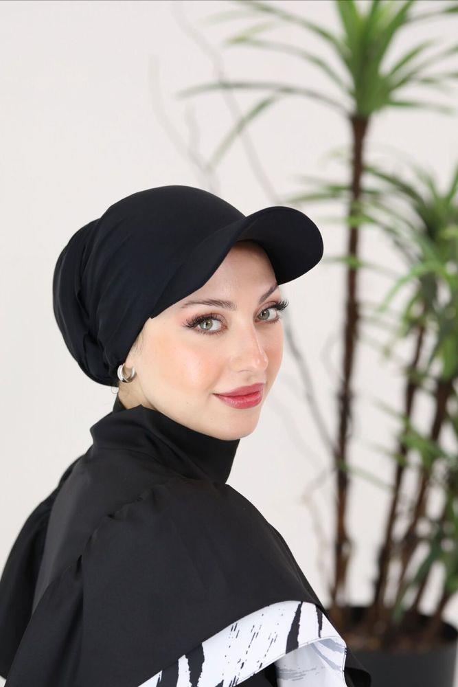 SİYAH SELENA MODEL ÇITÇITLI BONE