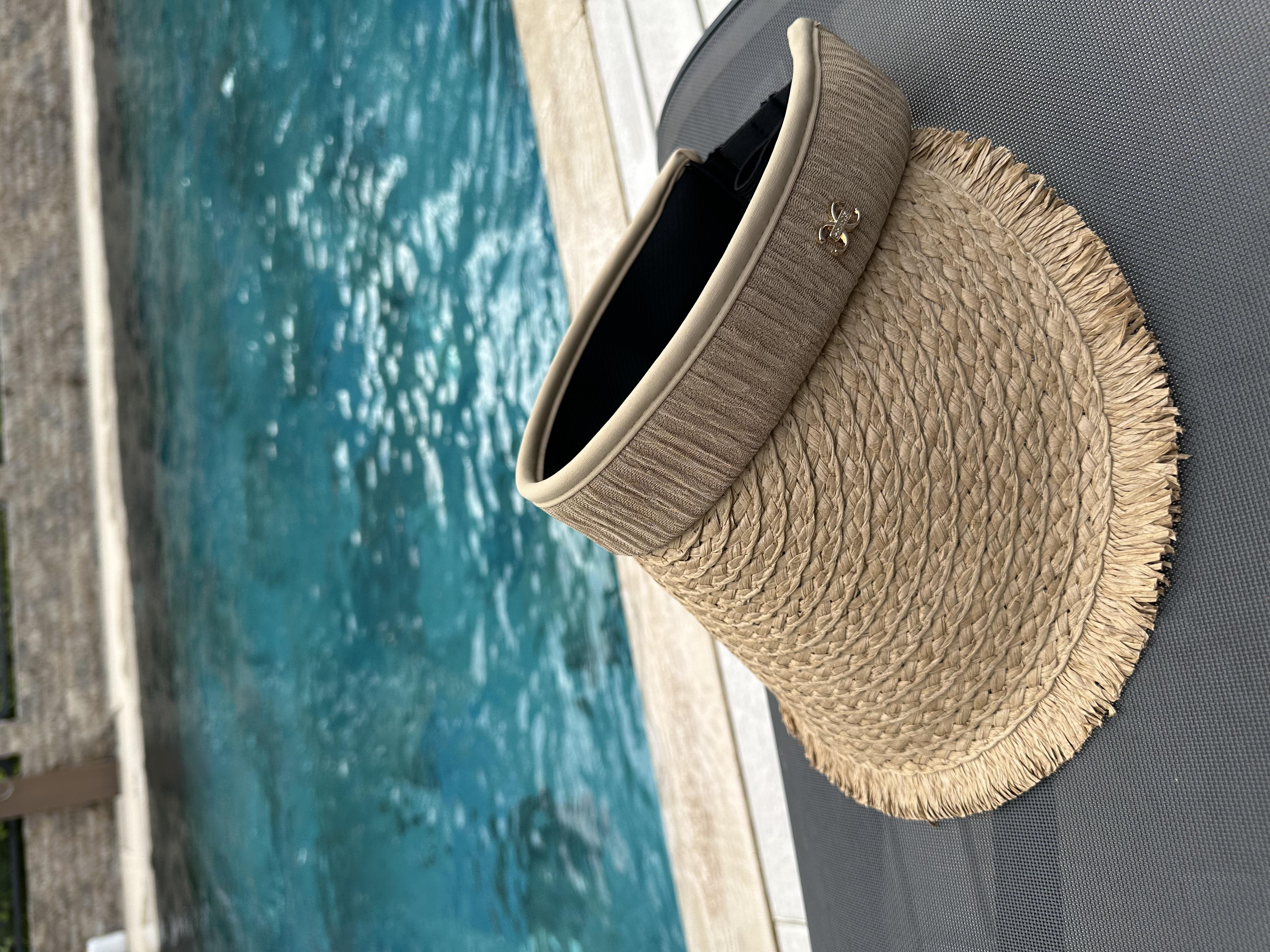 Calira Model Camel Hasır Şapka | NS Tasarim