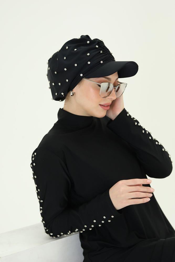 FİONA SİPERLİKLİ TAŞ DETAYLI BONE