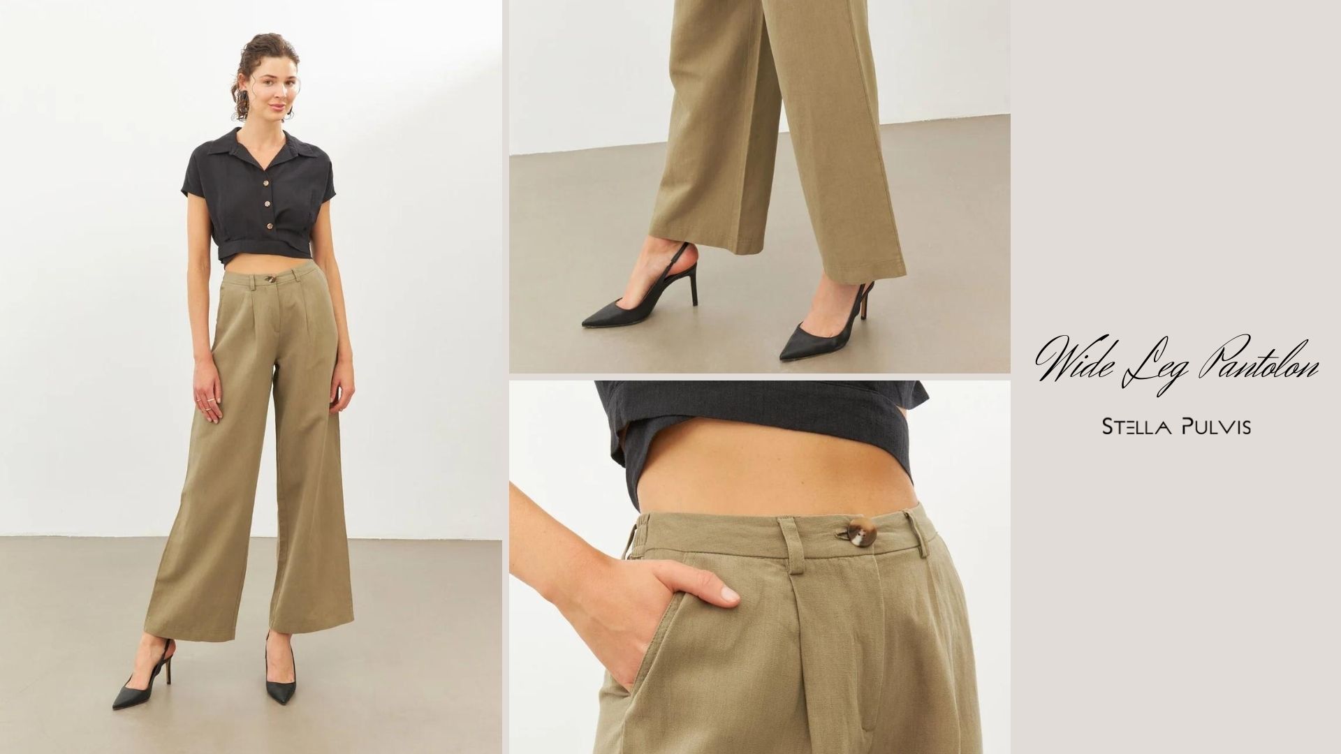 wide leg pantolon