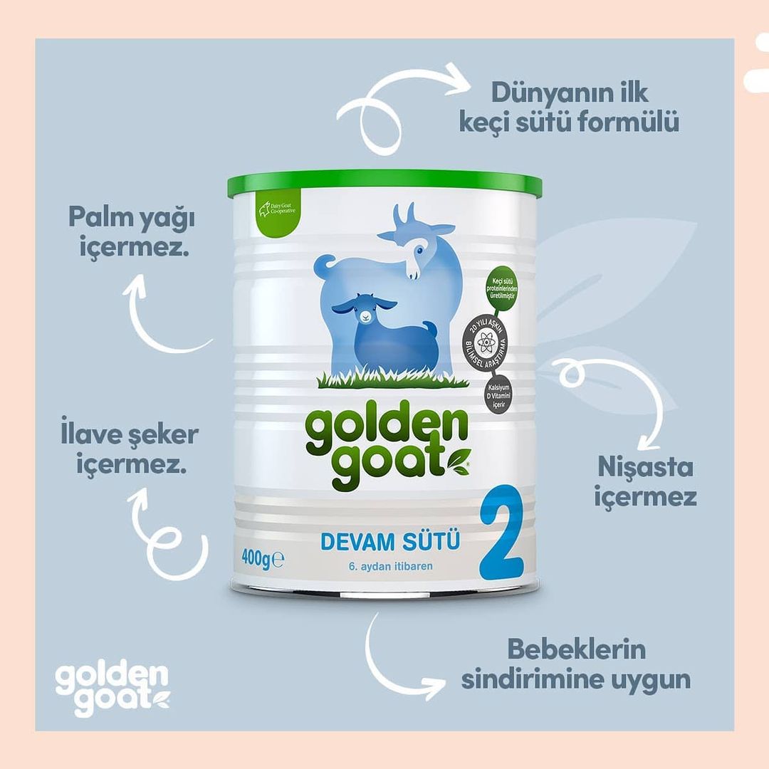 EN İYİ KEÇI SÜTÜ FORMÜLÜ MARKASI: GOLDEN GOAT !