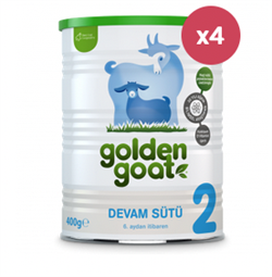 Golden Goat Keçi Devam Sütü 2 Numara 400 gr 4'lü Paket