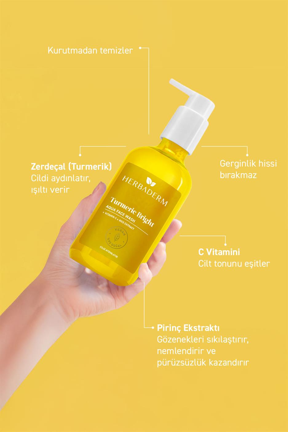 Aydınlatıcı, Leke Karşıtı Yüz Temizleme Jeli 250 ml