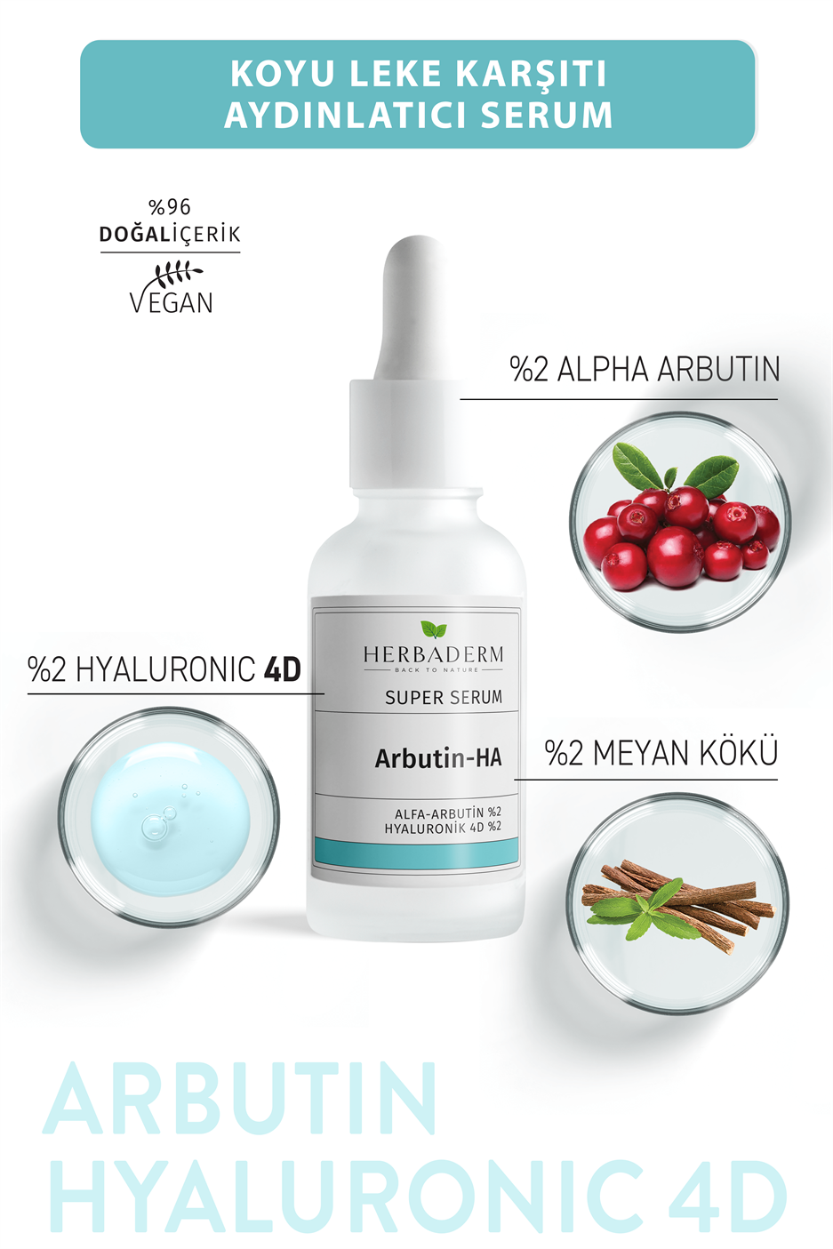 Aydınlatıcı ve Leke Görünümü Azaltıcı Super Serum 30 ml