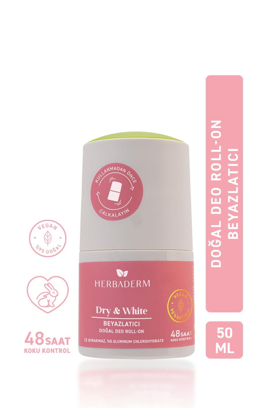 Beyazlatıcı Doğal Deo Roll-On 50 ml