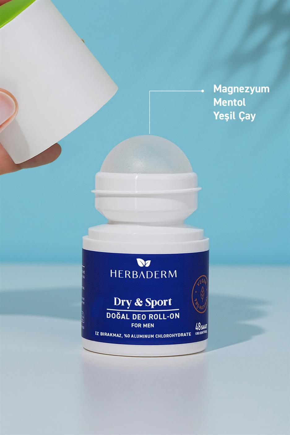 Erkekler için Doğal Deo Roll-On 50 ml