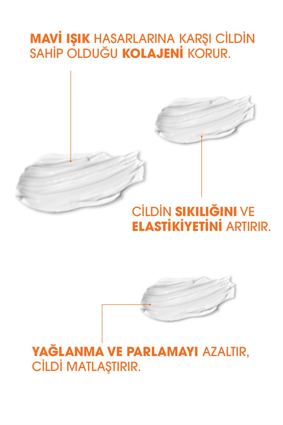 Yağlı, Akneye Meyilli Ciltler için Nemlendirici Güneş Kremi, Mavi Işık, UVA/UVB SPF 50+ 40 ml