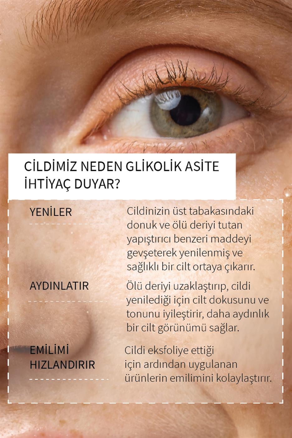 Cilt Tonu Eşitleyici Glikolik Asit Super Serum 30 ml
