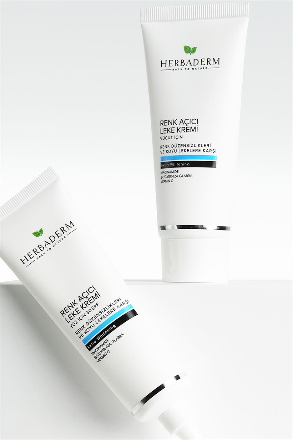 Renk Açıcı Leke Kremi Vücut İçin, UVA, UVB Koruma 60 ml